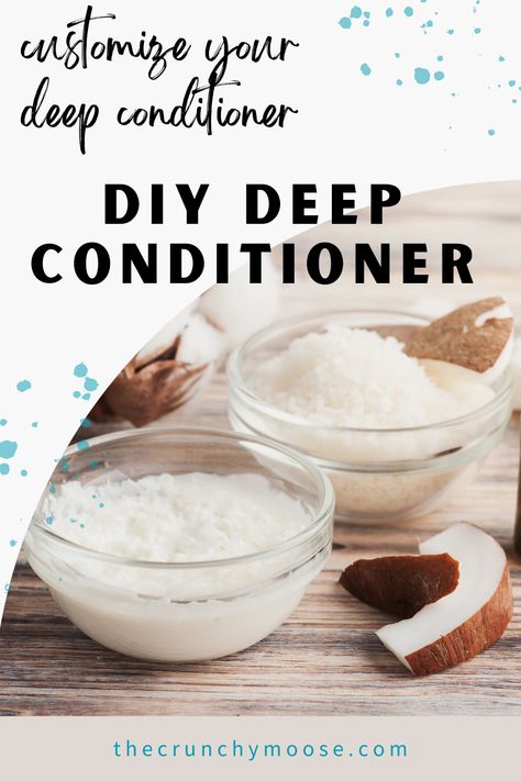 Deep conditioning is beneficial for all hair types and can enhance any hair care routine. You can create your own personalized deep conditioning mask and get crafty with ingredients you already have in your kitchen. #nopoo #thenopoomethod #naturalhaircare Diy Deep Conditioner For Natural Hair, Diy Deep Conditioning Hair Mask, Deep Conditioner Recipe, Diy Deep Conditioner, Deep Conditioning Mask, Deep Conditioner For Natural Hair, Rosemary Hair Growth, Conditioner Recipe, Deep Conditioning Hair Mask