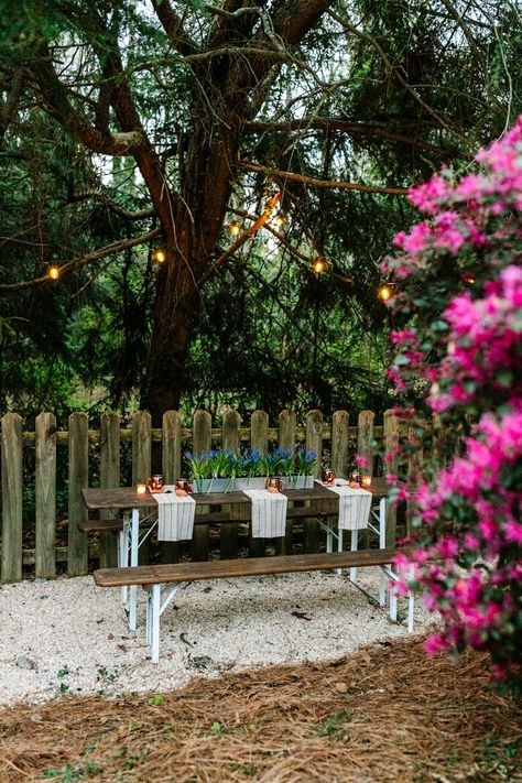 Backyard Beer Garden, Beer Garden Party, Beer Garden Design, Beer Garden Ideas, Pea Gravel Patio, Long Planter, Garden Transformation, Outdoor Makeover, Ultimate Backyard