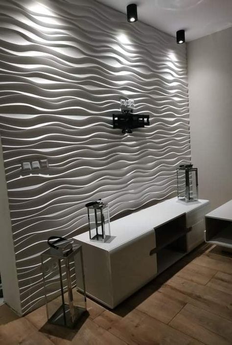 White Textured Wallpaper, Wall Cladding Designs, Bathroom Wall Tile Design, Wall Wardrobe Design, Mdf Wall Panels, Modern Wall Paneling, Textured Wall Panels, Wall Panels Bedroom, Cladding Design