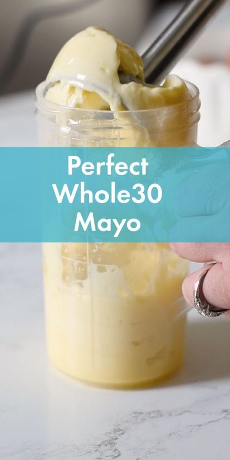 Whole 30 Mayo Recipe, Whole 30 Mayo, Whole 30 Sauces, Cooking Cheap, Whole30 Mayo, Whole30 Food List, Whole30 Salad, 30 Diet, Mayo Recipe