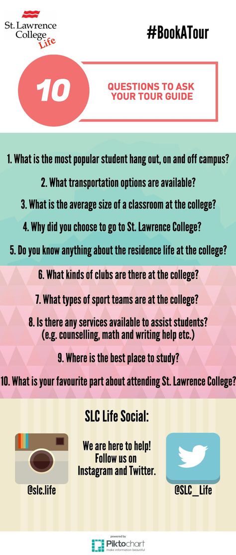 Great suggestions of questions to ask when taking a tour of the college! Questions To Ask Universities, Questions To Ask On College Tour, College Questions To Ask, College Tour Questions, College Tours, College Tour, College Notes, College Stuff, What If Questions