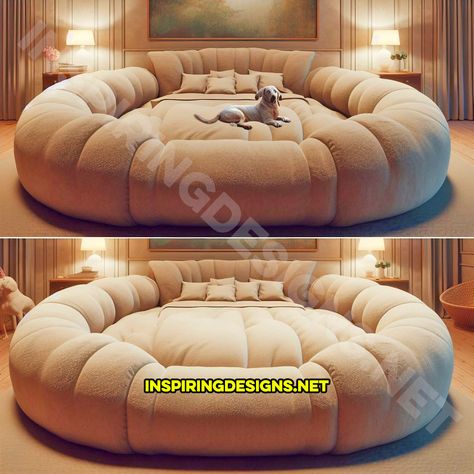 Cool Dog Beds For Large Dogs, Huge Dog Bed, Giant Dog Bed, Xxl Dog Bed, Bedroom Comforters, Giant Dog Beds, Human Dog Bed, Human Dog, Big Bed