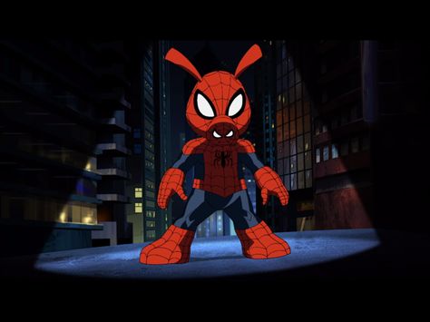 Spider-Ham cameo from the Ultimate Spider-Man cartoon on Disney XD Spider Man Spider, Deadpool Pikachu, Marvel Pics, Spider Men, Draw Comics, Ultimate Spider Man, Man Cartoon, Man Spider, List Of Characters