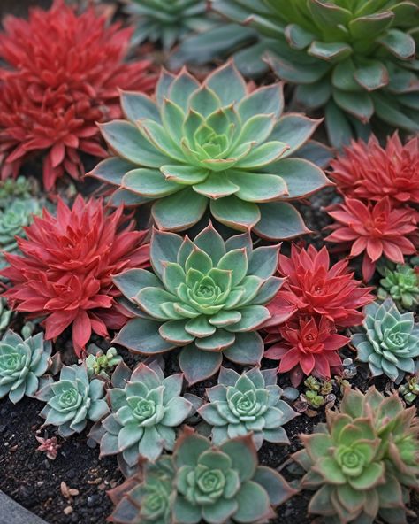 10 Succulents For Cold Weather And Climates Trailing Succulents Outdoor, Cold Climate Landscaping, Creative Gardens, Succulent Outdoor, Hardy Succulents, Ornamental Kale, Extreme Cold Weather, Ice Plant, Garden Plan