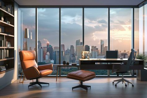 Luxury Office Interior, Home Office Interior, Luxury Office, Tree Saw, Modern Home Office, Cityscape Photos, Logo Banners, Office Interior, Nature Backgrounds