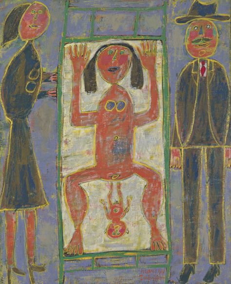 Jean Dubuffet, Birth Art, Outsider Artists, Slaap Lekker, Art Brut, Art Et Illustration, Naive Art, Outsider Art, Art Movement