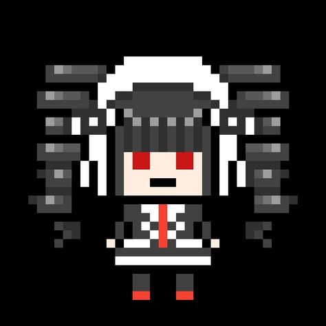 Celeste Danganronpa, Pixel Sprites, App Widget, Celestia Ludenberg, Anniversary Outfit, Sayaka Miki, Banner Gif, Danganronpa Characters, Danganronpa