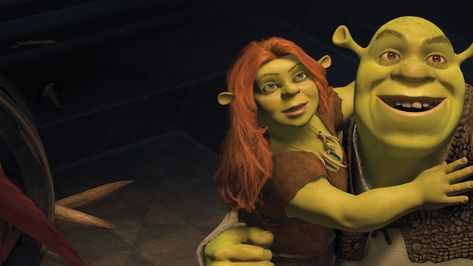 Shrek And Fiona, Fiona Y Shrek, Fiona Banner, Fiona Shrek, Princess Fiona, Wallpaper Dekstop, Cartoons Love, Cool Wallpapers Cartoon, Cartoon Icons