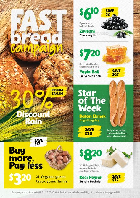 Supermarket Offer Poster, Grocery Catalogue Design, Price Design Layout, Grocery List Design, Supermarket Poster Design, Supermarket Branding, Supermarket Flyer, Grocery Design, Supermarket Advertising