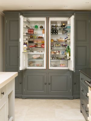 Stand Alone Kitchen Pantry, Plain English Kitchen, Plain English, Pantry Cupboard, English Kitchens, Kitchen Pantry Design, Kitchen Pantry Cabinets, Kitchen Units, Pantry Design