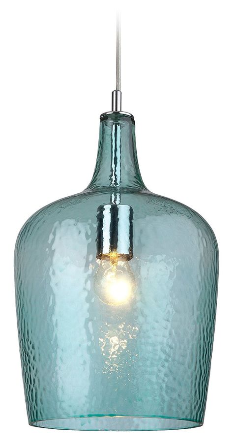 Bottle Pendant Light, Aqua Pendant, Elegant Pendant Lighting, Deco Luminaire, Aqua Glass, Contemporary Pendant Lights, Single Pendant Lighting, Glass Ceiling Lights, Light Aqua