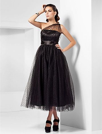 Love this.. Military Ball Dress, Tea Length Tulle, Tulle Cocktail Dress, Cocktail Prom Dress, Cheap Cocktail Dresses, Cocktail Dresses Online, Gowns Bridesmaid, Evening Dresses Online, Gown Plus Size