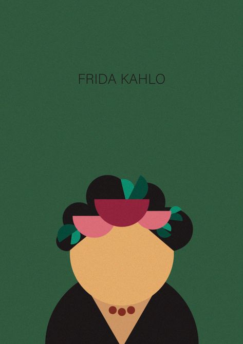 Frida Kahlo Illustration, Illustration Postcard, Poster Ideas, Graphic Design, Design, Frida Kahlo