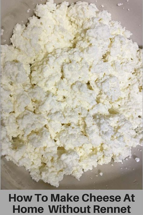 Make Cottage Cheese, Homemade Cheese Pizza, Paneer Curry Recipes, Homemade Mozzarella Cheese, Homemade Cottage Cheese, Cheese Recipes Homemade, Cheese Making Recipes, Cheese At Home, Diy Cheese