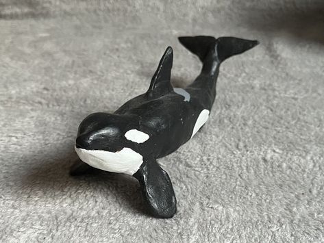 Figur Orca Wal Ton / Orca Whale “Malia” Seaworld Figurine Made Of Clay! Water Diorama, Orca Whale, Salt Of The Earth, Cardboard Sculpture, Orca Whales, Favorite Animal, Light Of The World, Killer Whales, Sea World