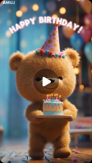 Happy Birthday Son Wishes Gif, Happy Birthday Wishes With Dogs, Birthday Images For Friend, Birthday Greetings For Men, Happy Birthday To My Love, Happy Birthday Teddy Bear, Friend Birthday Wishes, Happy Birthday Wishes For Him, Animated Happy Birthday Wishes