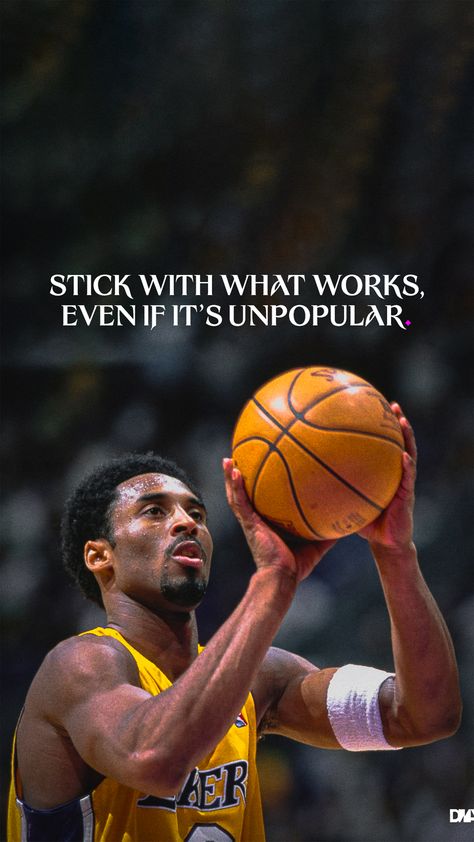 Try Not To Change Your Wallpaper, Basketball Pfp, Kobe Wallpaper, Motivational Basketball Quotes, Nba Quotes, Basketball Quotes Inspirational, Michael Jordan Quotes, Player Quotes, Military Motivation