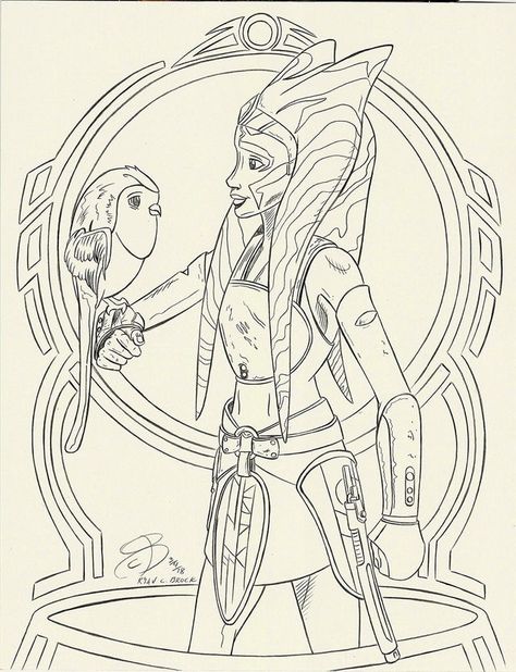 She makes me happy Star Wars Colouring, She Makes Me Happy, Ashoka Tano, Star Wars Planets, Star Wars Ahsoka, Star Wars Drawings, Star Wars Tattoo, Star Wars Artwork, Ahsoka Tano