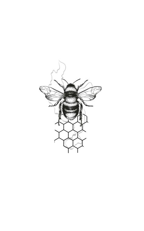 Comb Tattoo, Honeycomb Tattoo, Bee Tattoo, No One Loves Me, Hip Tattoo, Small Tattoos, Honeycomb, Comb, Tatting