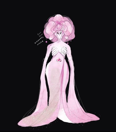 Pink Diamond Redesign, Sir Johnald, Steven Universe Diamond, Steven Universe Oc, Pink Diamond Steven Universe, Steven Universe Anime, Steven Universe Funny, Arte Alien, Steven Universe Characters