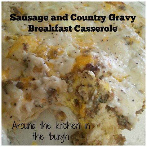 Gravy Breakfast Casserole, Breakfast Egg Casserole Recipes, Veggie Breakfast Casserole, Sweet Breakfast Casserole, Gravy Breakfast, Vegetarian Breakfast Casserole, Breakfast Casserole French Toast, Breakfast Casserole With Bread, Biscuit Breakfast