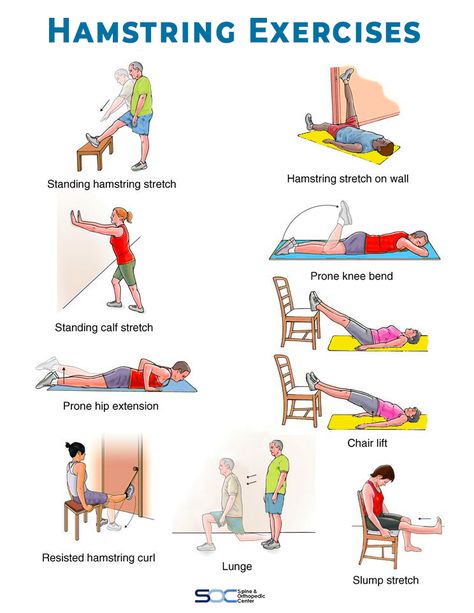 Exercise and stretching are known to help a hamstring strain and tight hamstrings. K Tape, Rehabilitation Exercises, Knee Pain Exercises, Hamstring Workout, Physical Therapy Exercises, Hamstring Stretch, Knee Exercises, Knee Surgery, Joints Pain Relief