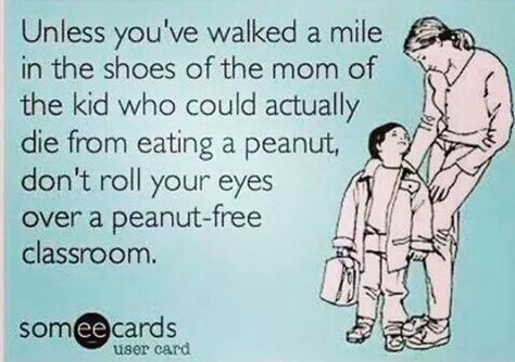 Truth!!! Allergy Quotes, Food Allergy Quotes, Allergies Quote, Peanut Allergy Awareness, Nut Allergy, Food Allergies Awareness, Tree Nut Allergy, Quotes Kids, Kids Allergies