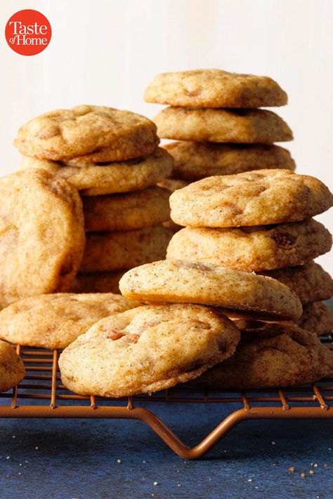 Cinnamon Chip Recipes, Make Your House Smell Amazing, Fall Cookie Recipes, Snickerdoodle Recipe, Cinnamon Chips, Cinnamon Recipes, Fall Cookies, Chai Spice, Spice Cookies