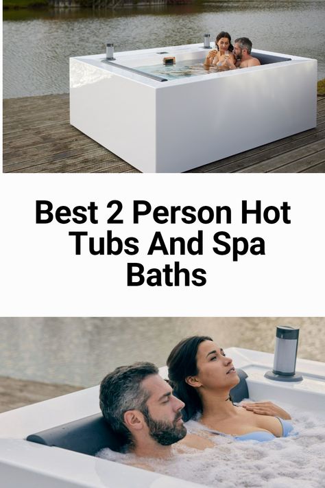 Let’s take a look at the benefits of hydrotherapy, and the best two person hot tubs and spa baths available to buy on Aquatica’s online store. #ThisIsAquatica #deephottubs #luxuryoutdoorhottubs Two Person Hot Tub, Tub For 2, Two Person Bathtub, Jacuzzi Tub Bathroom, Two Person Tub, Tub For Two, Inground Hot Tub, Small Hot Tub, Bath For Two