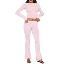 T Shirt Folding, Pant Suits For Women, Lounge Outfit, Crop Top Casual, Activewear Sets, Brunch Outfit, Basic Long Sleeve, Tracksuit Women, Short Sleeve Cropped Top