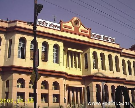 Indore - Main Railway Station Railway Station, Indore, Maine