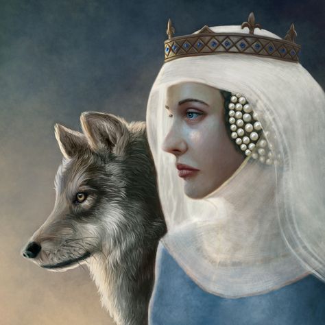 Isabella the "She Wolf" of France by Martin Woods on ArtStation Isabella Of France She Wolf, Isabella Of France, She Wolf, France Art, Brave, Princess Zelda, England, Zelda Characters, France