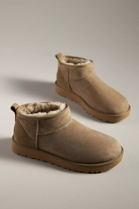 UGG Classic Ultra Mini Boots | Anthropologie Fall Shoes 2024, Ugg Minis, Uggs Mini, Ultra Mini Uggs, Ultra Mini Boots, Mini Uggs, Ugg Ultra Mini, Ugg Boots Cheap, Mini Boots