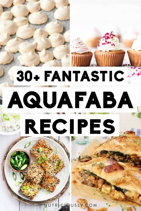 Aquafaba Cake Recipes, Vegan Aquafaba Dessert, Aquafaba Recipes Vegan, Aquafaba Recipes Healthy, Recipes With Aquafaba, Chickpea Juice Recipes, Chickpea Liquid Recipes, Aquafaba Recipes Desserts, Vegan Aquafaba Recipes