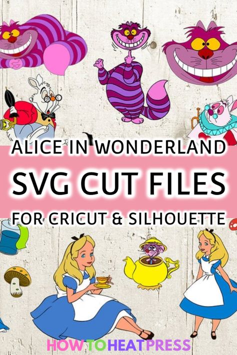 Free Svg Files For Cricut Alice In Wonderland, Alice In Wonderland Svg Free, Alice In Wonderland Svg, Vertical Desk, Adhesive Vinyl Projects, Heat Press Projects, Heat Transfer Vinyl Shirts, Alice Quotes, Cricut Heat Transfer Vinyl