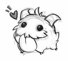 Poro Cute Monsters Drawings, Arte Doodle, Monster Drawing, Mini Drawings, Dessin Adorable, Kawaii Drawings, Art Drawings Sketches Simple, Cool Art Drawings, Sketchbook Art Inspiration