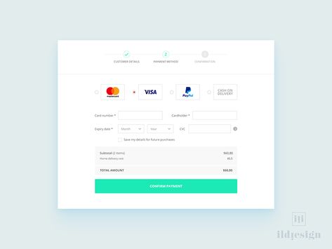 Checkout Ui Design ildiko ignacz interface design cart purchase webshop checkout ildiesign dailyui ux ui Mode Of Payment Layout, Checkout Ui, Ecommerce Ui Design, Checkout Design, Marketing Dashboard, Figma Design, Card Ui, Checkout Page, Furniture Design Sketches