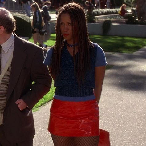 Dionne’s outfits in Clueless. Which outfit’s your favourite? • Clueless M ‧ 1995 ‧ 1h 40m • #clueless #1990s #90s #nineties #movies #movie #quote #quotes #outfits #outfits Do you like Dionne’s wardrobe? Stacy Dash, Dionne Davenport, Stacey Dash, Clueless Fashion, 90s Inspired Outfits, 90s Runway Fashion, 00s Fashion, Clueless Outfits, Vintage Black Glamour