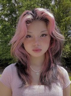 Hair References, Hair Color Streaks, Shot Hair Styles, Hair Dye Colors, Dye My Hair, Hair Inspiration Color, Hair Strand, Cut My Hair, Winter Hairstyles