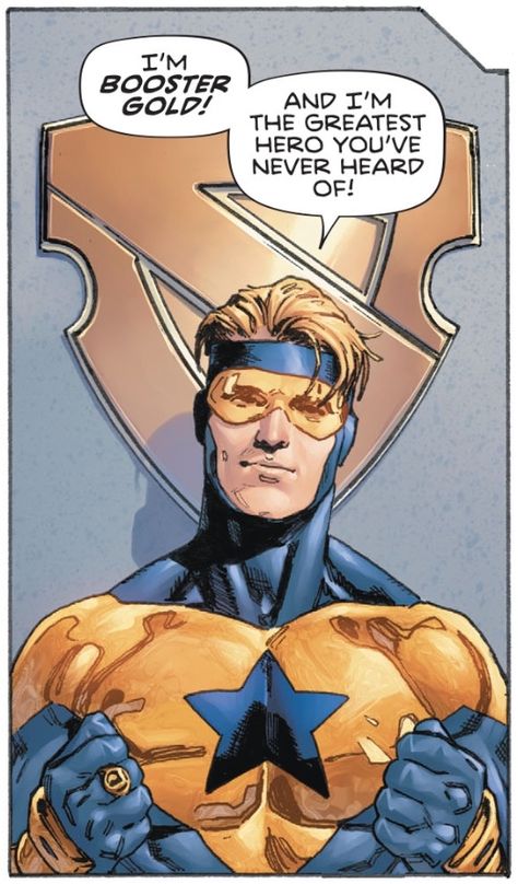 Booster Gold, Michael Carter, Alternative Comics, Superhero Wall, Wonder Boys, Comics Love, Comic Book Panels, Not Now, Blue Beetle