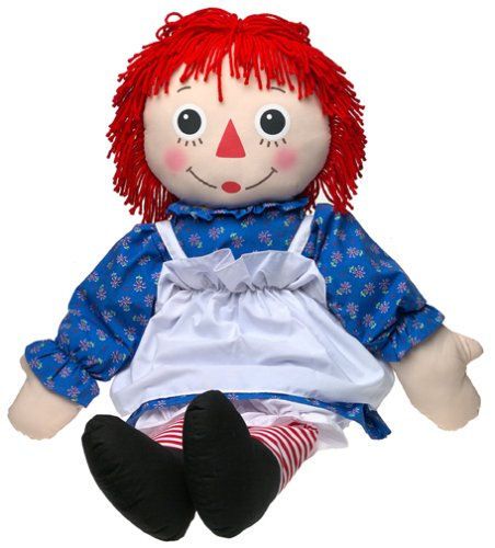 Large size / Big Raggedy Ann Doll from Toys-R-Us by Hasbro (approx ... Raggedy Ann Makeup, Raggedy Ann Halloween Costume, Raggedy Ann Costume, Raggedy Ann Doll, Theatrical Makeup, Ann Doll, Raggedy Ann And Andy, 31 Days Of Halloween, Raggedy Ann