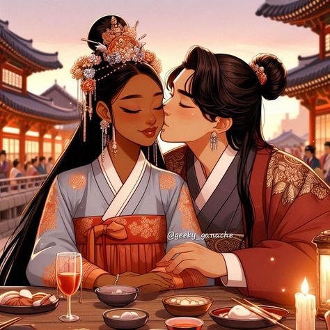 A beautiful interracial couple sharing a romantic moment at dinner.
#love #interracial #bwam #fireworks #blackwomanart #asianman #art #interracialcouple #cherryblossoms #blackgirl #blackgirlart #blackgirlillustrations #blackgirlmagic #japaneseart #koreanart #hanbok #manbun #coupleart #bwamcouple #interraciallove #blackart #blackillustration #blackanime #blackcharacters #asiancharacters #asianman #blackanimations #animationcharacters #asiananimations #datenight #bwamart #bwamanime Bwam Ambw Interracial Couples, Blasian Couples Art, Biracial Couples Art, Biracial Love, Blasian Couples, Matching Dp, Cartoon Photos, Couples Art, Interracial Couple