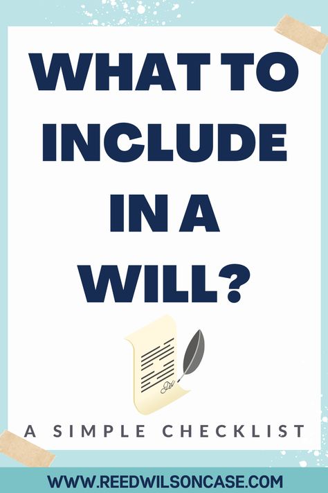 Will Planning, Wills And Estate Planning Free, How To Write A Will And Testament, Creating A Will, How To Make A Will Without A Lawyer, How To Write A Will, Writing A Will And Testament, Making A Will, Simple Will