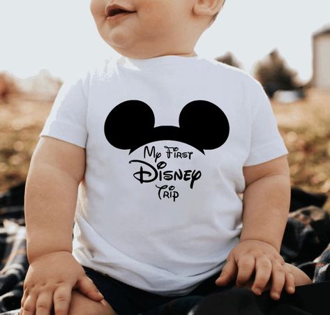 First Disneyland Trip Shirt, First Time To Disney World Shirts, Disney Shirts Cousins, Disney First Time Shirts, Brother Disney Shirts, My First Trip To Disney Shirt, First Disney Trip Shirt Families, First Disney Trip Shirt Boy, First Time At Disney Shirts