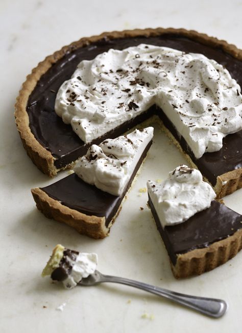 Mexican Chocolate Tart | Culinary Cool Yummy Pies, Pie Pops, Mexican Dessert Recipes, Mexican Chocolate, Chocolate Pie, Mexican Dessert, Chocolate Pies, Sweet Pie, Chocolate Tart