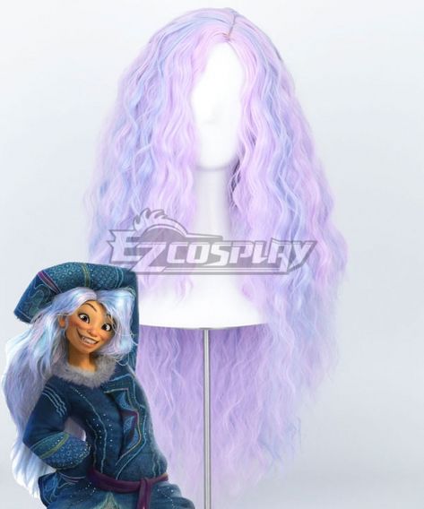 Sisu Raya And The Last Dragon, Sisu Costume, Sisu Dragon, White Cosplay Wig, Purple Cosplay, Raya And The Last Dragon, The Last Dragon, Cosplay Accessories, Cosplay Wig