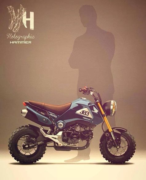 DS Grom Moto Drawing, Honda Grom Custom, Grom Bike, Honda Grom 125, Honda Msx 125, Monkey Bike, Honda Monkey, Motorcycle Magazine, Мотоциклы Cafe Racers