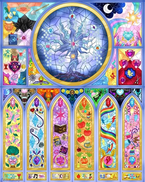 Friendship Is Magic Stained Glass by Beadedwolf22 on DeviantArt My Little Pony Poster, Princess Twilight Sparkle, My Little Pony Equestria, My Little Pony Twilight, My Little Pony Wallpaper, My Lil Pony, My Little Pony Comic, My Little Pony Drawing, My Little Pony Characters