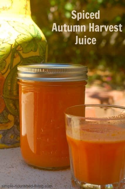 Spiced Autumn Harvest Juice w/ Weight Watchers Points Autumn Juice Recipes, Fall Juices, Heathy Drinks, Weight Watchers Points Plus, Drink Juice, Green Drink, Vegan Challenge, Points Plus, Green Drinks