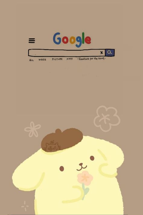 Google Search Template Wallpaper, Google Search Template Cute, Google Search Template, Google Bar, Google Aesthetic, Cute Pompompurin, Pompompurin Wallpaper, Google Wallpaper, Google Search Bar